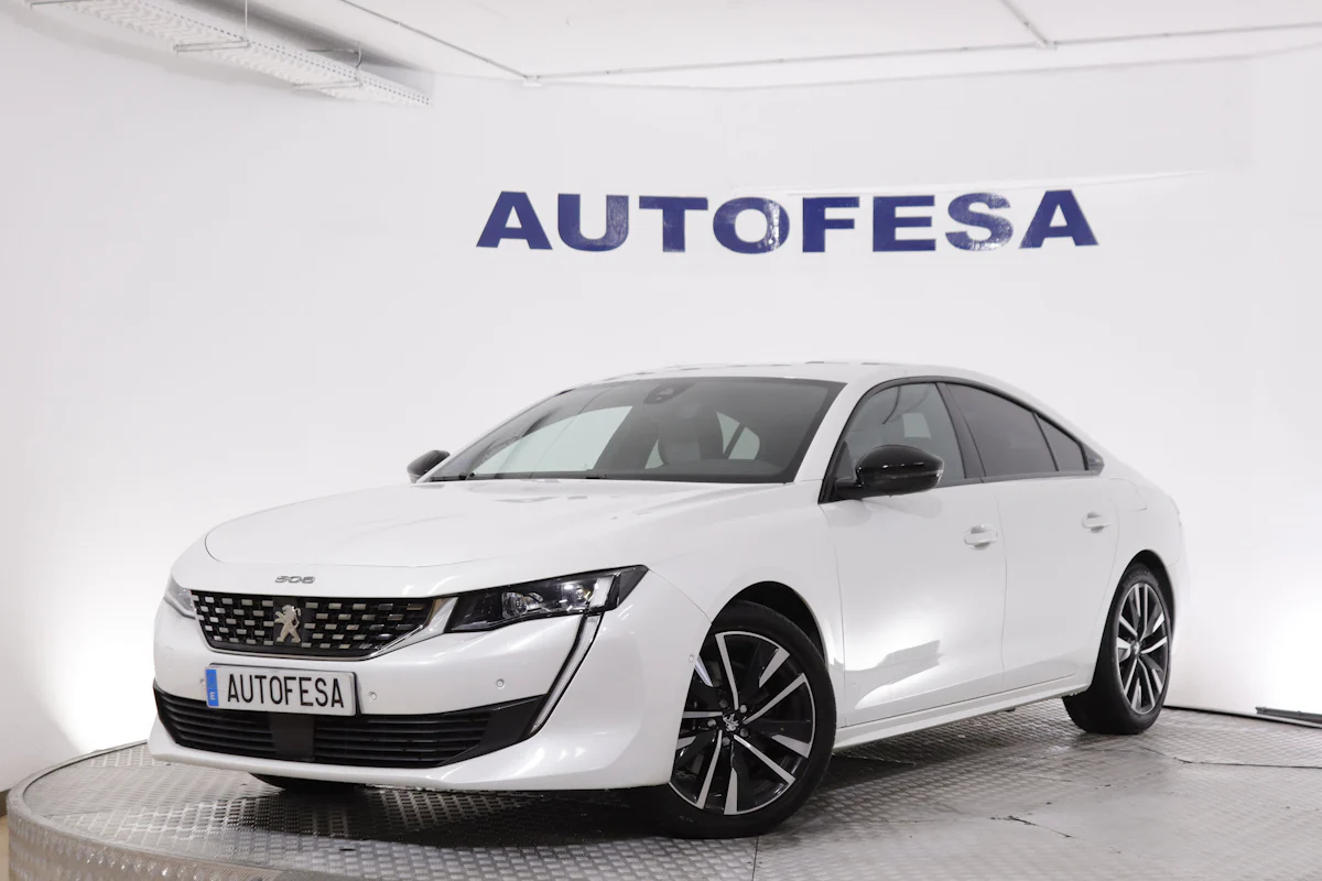 Peugeot 508 GT 1.6 Hibrido Enchufable Auto 180cv 5P # NAVY,FAROS LED,PARKTRONIC,CAMARA TRASERA