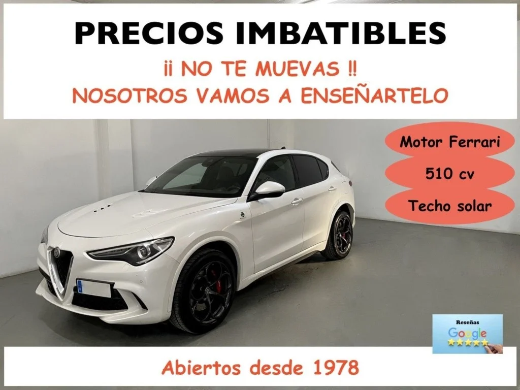 ALFA ROMEO Stelvio Stelvio 2.9 Bi-Turbo Q4 Quadrifoglio AT8