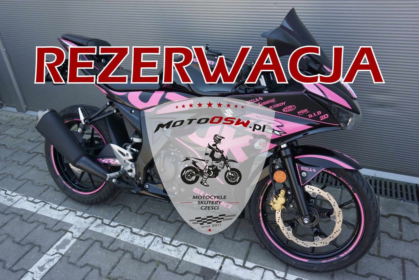 Suzuki GSX-R 125 GSXR PINK | REZERWACJA