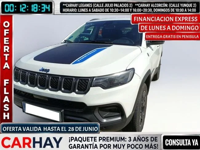 JEEP Compass Compass 1.3 PHEV Trailhawk EAWD Aut. 240
