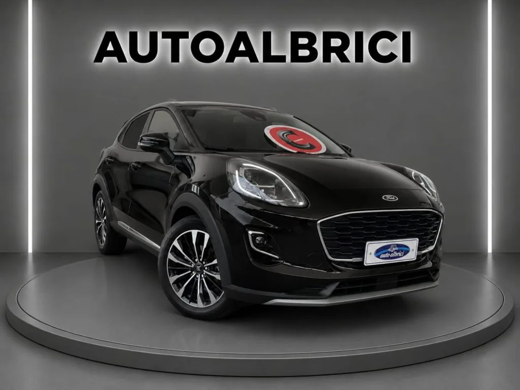 FORD Puma 1.0 ECOBOOST 125 CV HYBRID TITANIUM usato Elettrica/Benzina Nero metallizzato