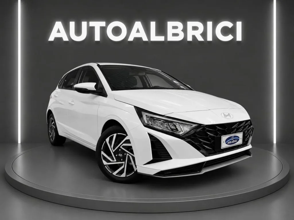 HYUNDAI i20 1.0 T-GDI CONNECTLINE KM0 km 0 Benzina Bianco pastello
