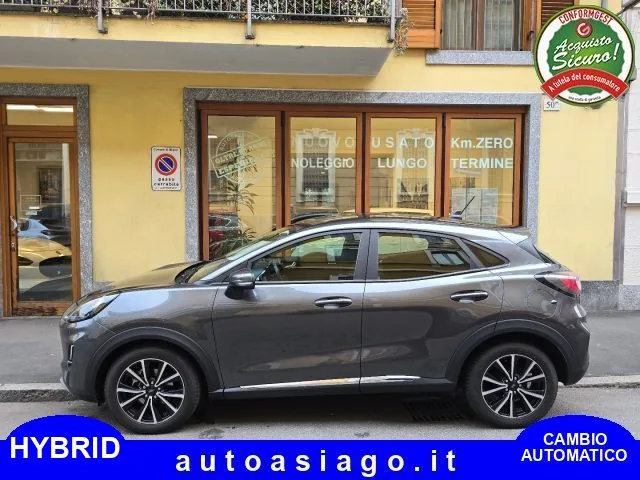 FORD Puma 1.0 EcoBoost Hybrid 125 CV S&S aut. Titanium usato Elettrica/Benzina Grigio