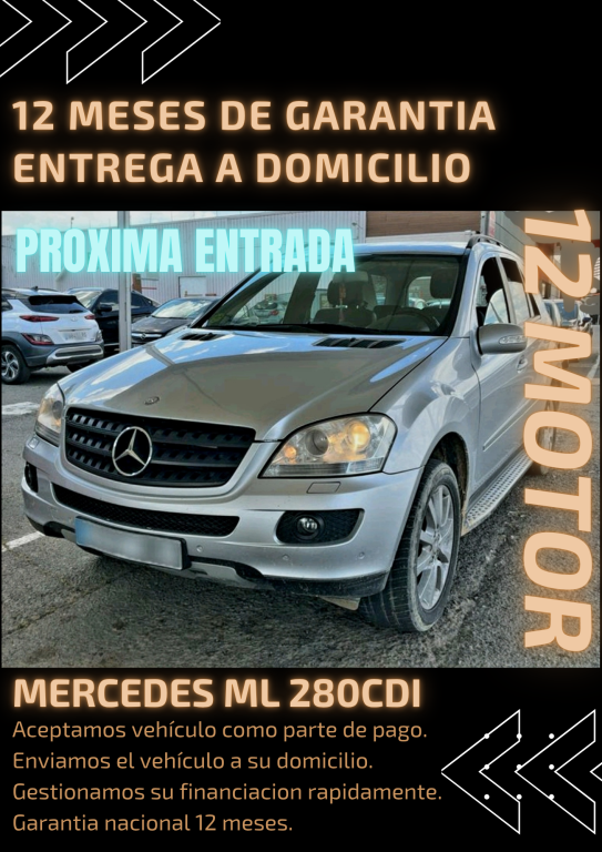 MERCEDES-BENZ Clase M ML 280CDI Aut.