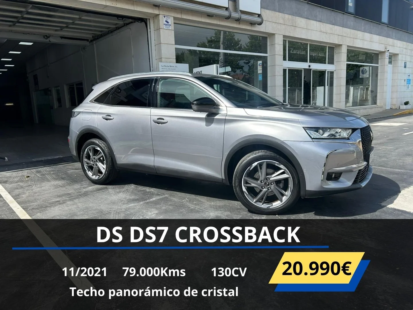 DS DS 7 Crossback DS 7 Crossback 1.5BlueHDi Bastille + Aut.