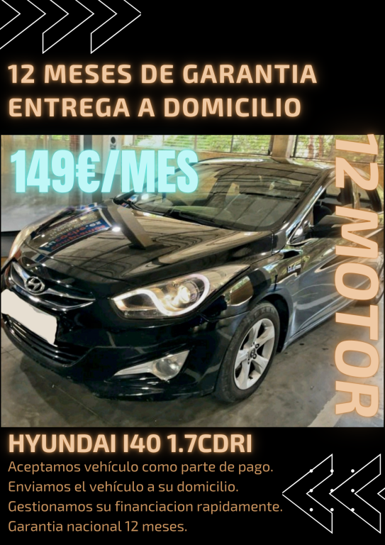 HYUNDAI i40 i40 1.7CRDI Bluedrive Tecno Xenon 136