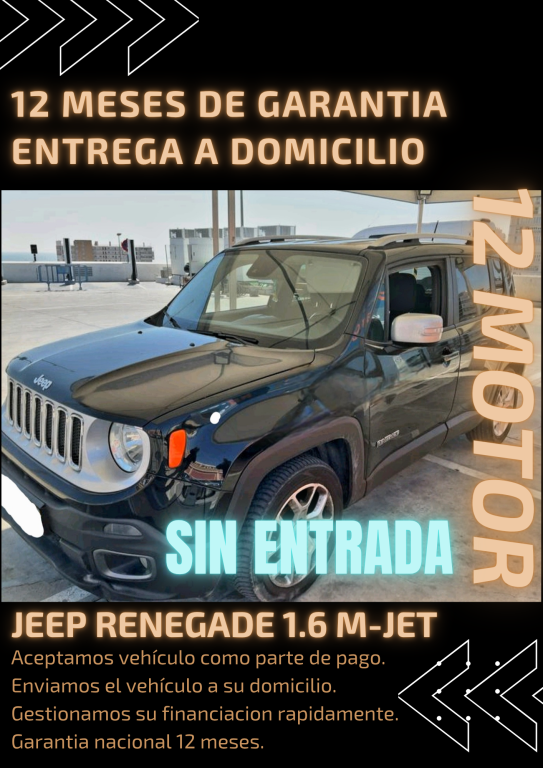 JEEP Renegade Renegade 1.6Mjt Longitude 4x2 88kW