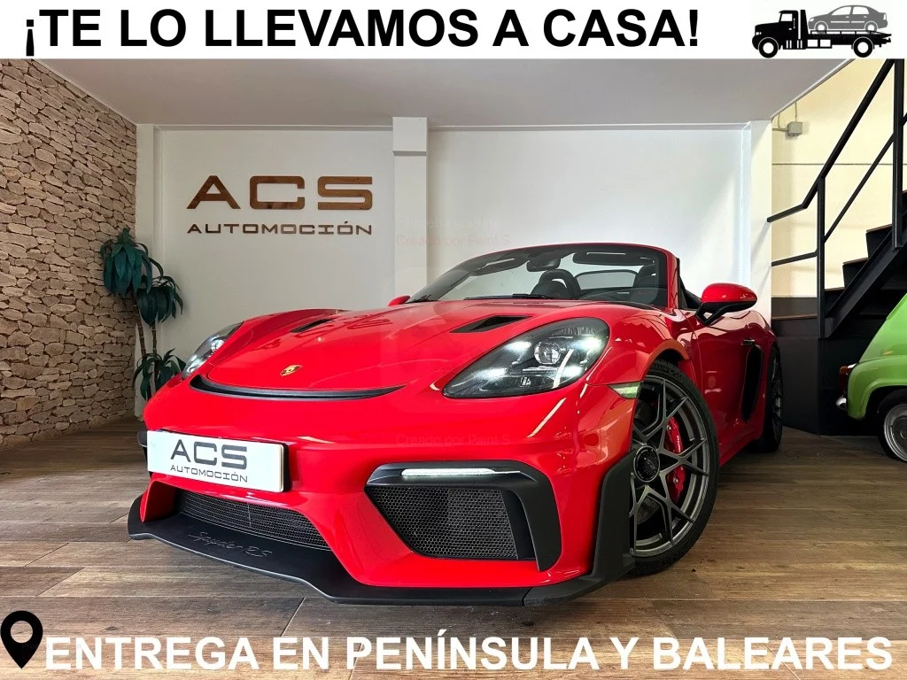 PORSCHE Boxster Spyder RS PDK