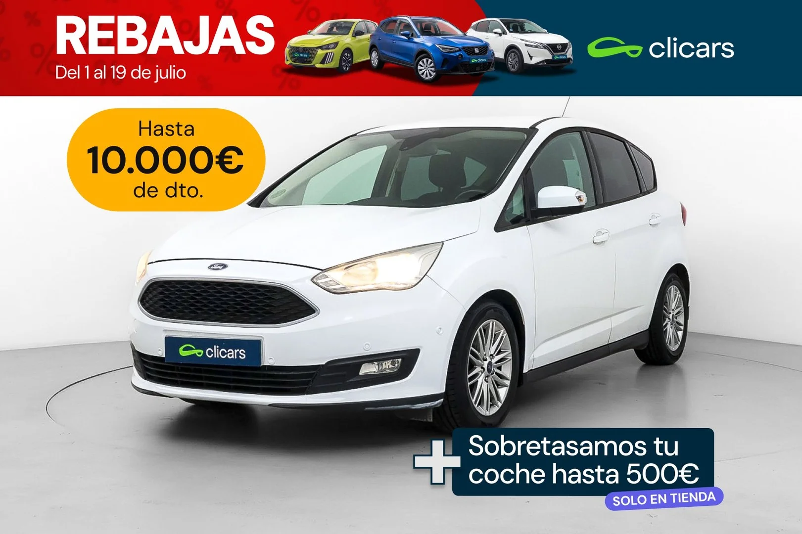 FORD C-Max C-Max 1.0 Ecoboost Auto-S&S Trend+ 125