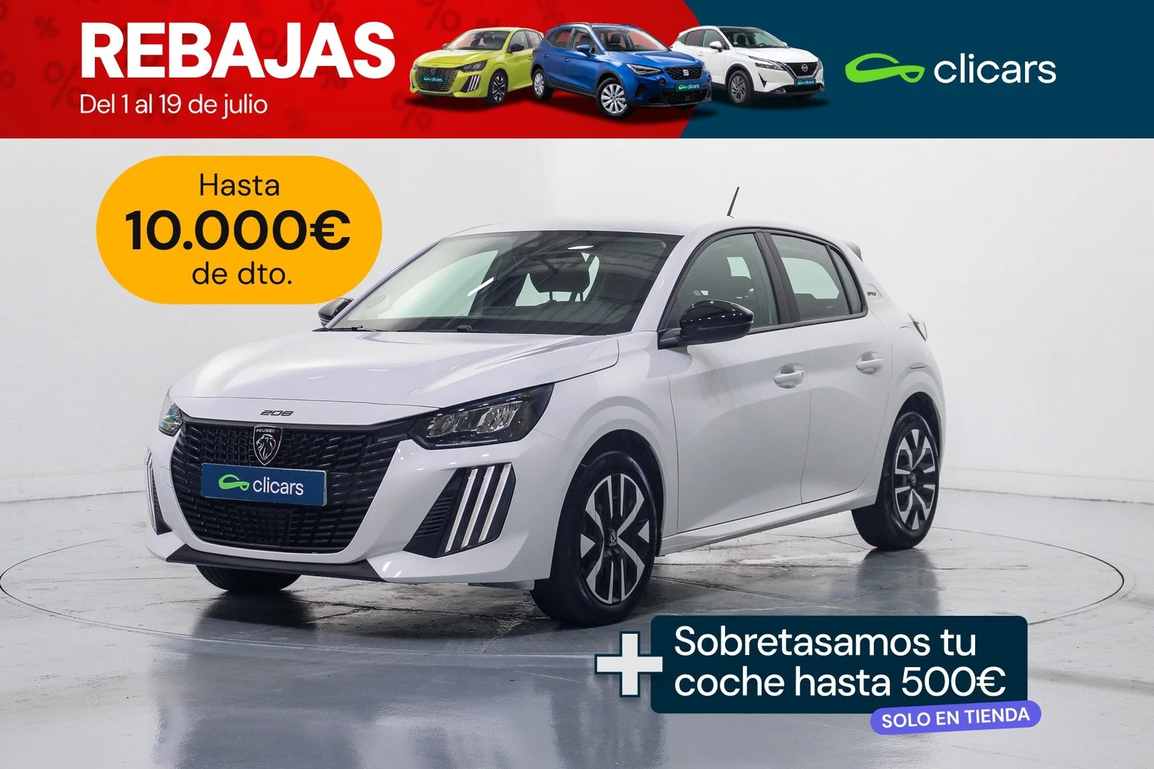PEUGEOT 208 208 1.2 Hybrid Style e-DCS6 100