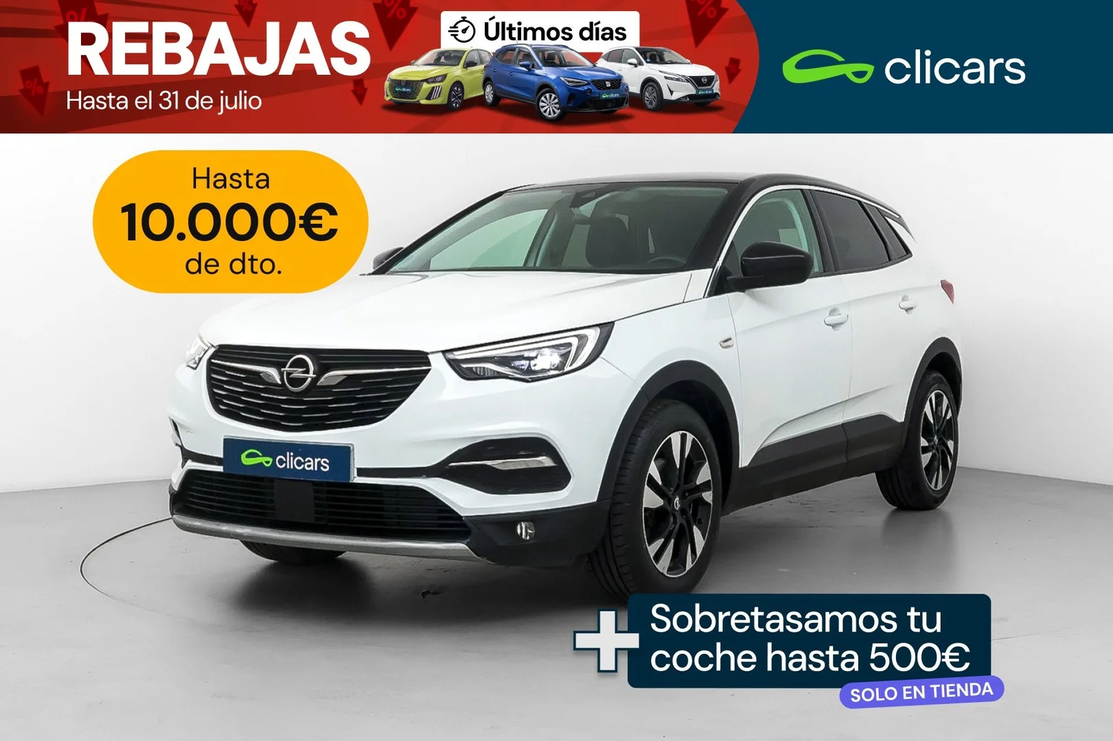 OPEL Grandland X Grandland X 1.2T S&S Ultimate Aut. 130