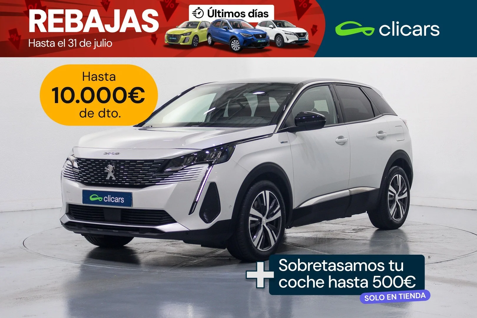 PEUGEOT 3008 SUV 3008 HYB PHEV 180 Allure Pack e-EAT8