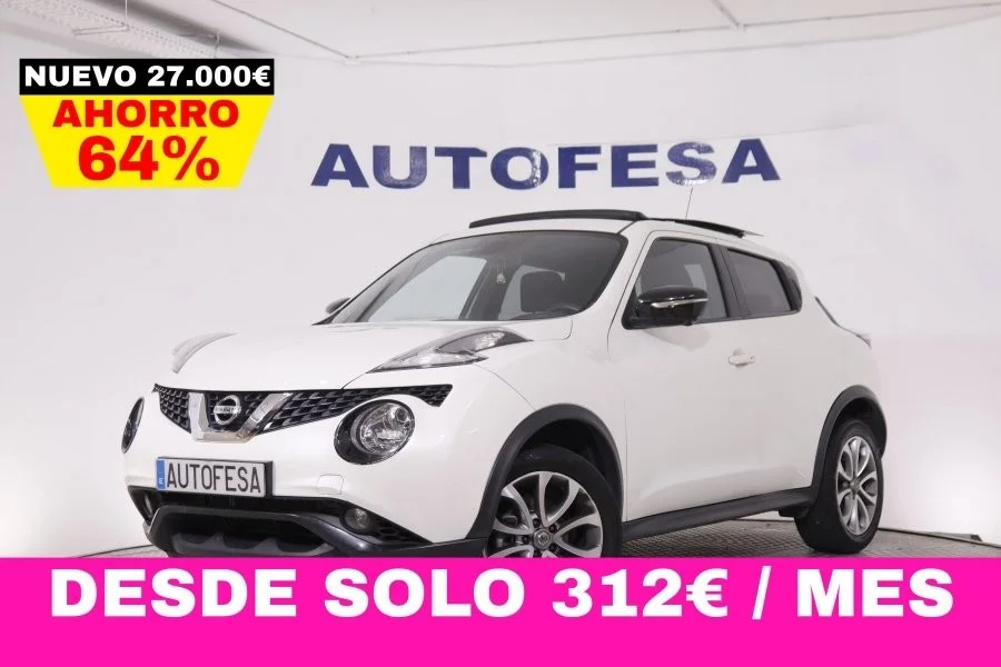 NISSAN Juke JUKE 1.5 DCI TEKNA 110CV 5P #TECHO PANORAMICO ELE,NAVY,PARKTRONIC,CAMARA 360