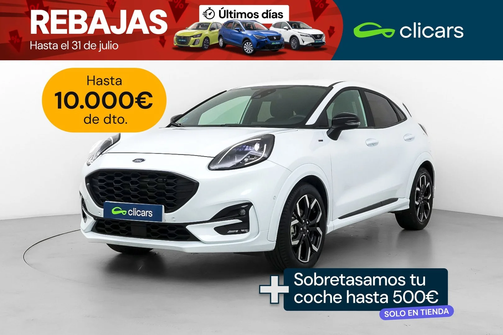 FORD Puma Puma 1.0 EcoBoost MHEV ST-Line X Aut. 155