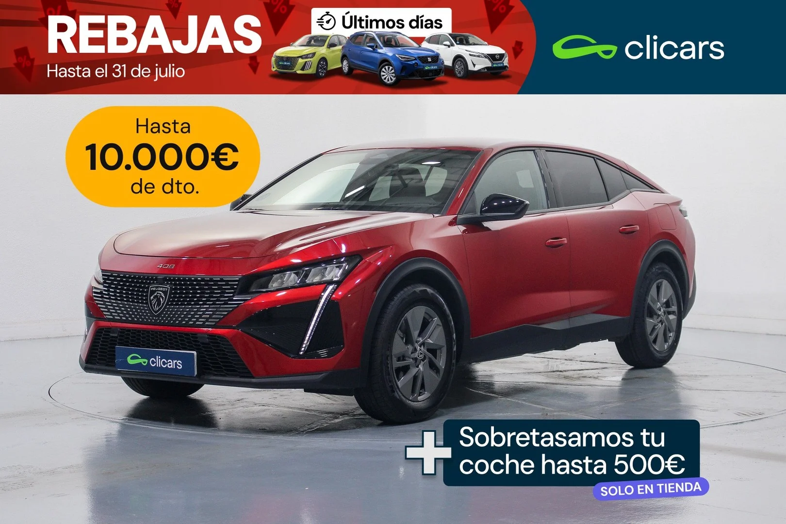 PEUGEOT 408 Hybrid 180 Allure e-EAT8
