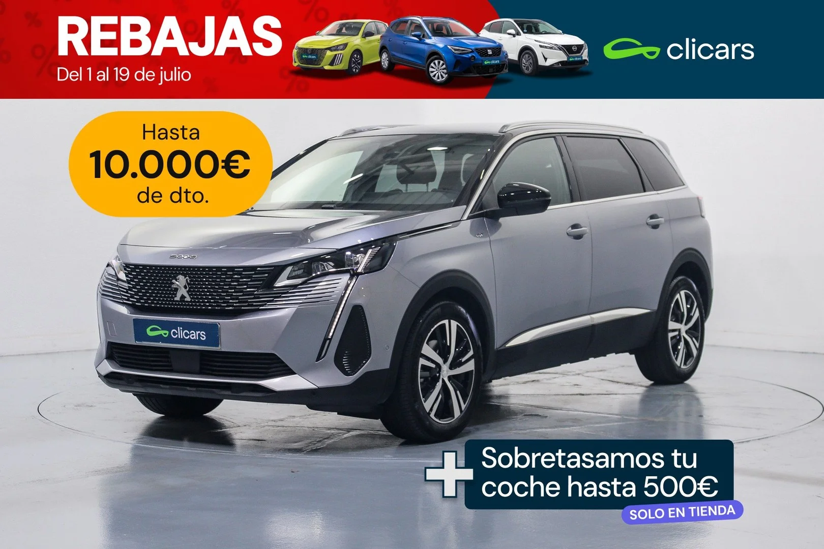 PEUGEOT 5008 SUV 5008 Hybrid GT 136 eDCS6