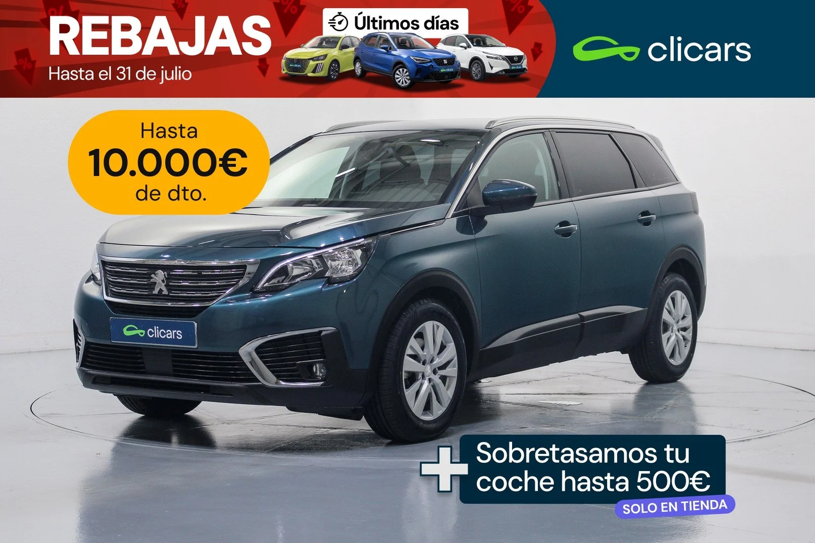PEUGEOT 5008 SUV 5008 1.2 PureTech S&S Active 130 EAT8