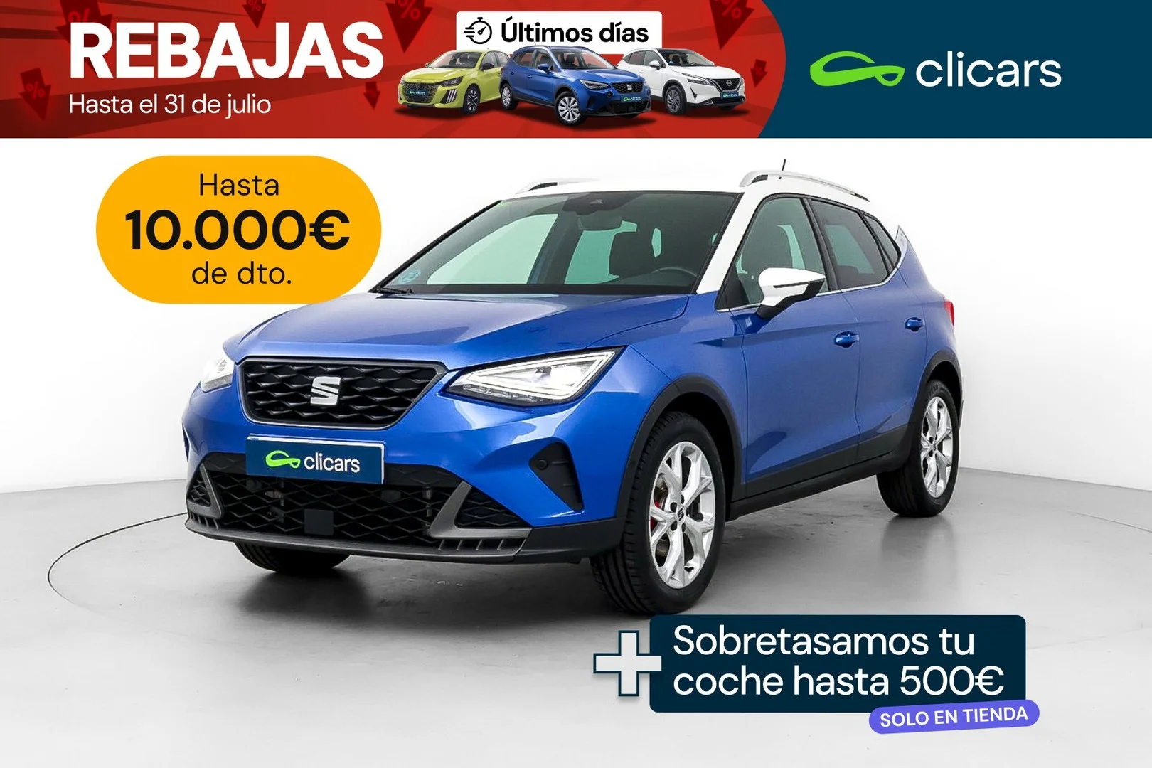 SEAT Arona Arona 1.0 TSI S&S FR DSG7 110