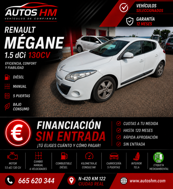 RENAULT Mégane Mégane 1.9dCi Bose Edition