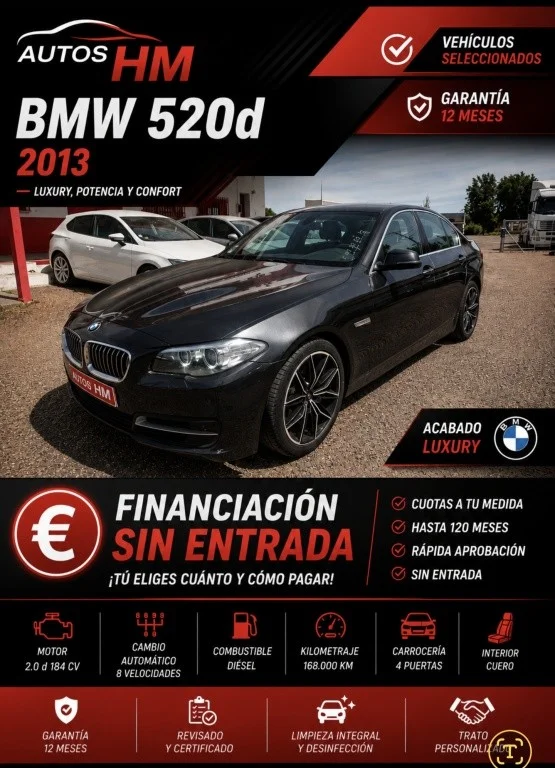 BMW Serie 5 518d Luxury (0.00)