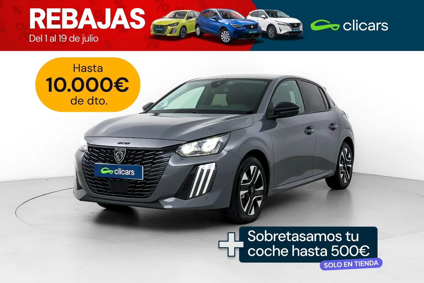 PEUGEOT 208 208 1.2 Hybrid Allure e-DCS6 100