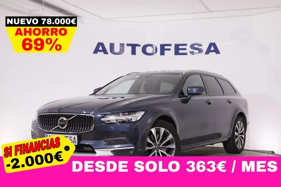 VOLVO V90 CROSS CONUNTRY 2.0D B4 CORE AWD AUTO 197CV 5P # IVA DEDUCIBLE,NAVY