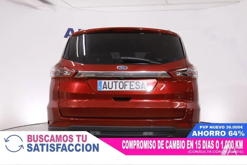 FORD S-Max S-MAX 1.5 ECOBOOST TITANIUM 7 PLAZAS 160CV 5P #NAVY,PARKTORNIC,CAMARA TRASERA
