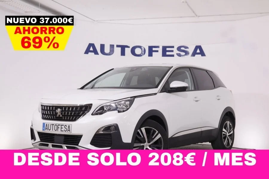 PEUGEOT 3008 1.5 BLUEHDI ALLURE 130CV 5P # NAVY,PARKTORNIC,CAMARA TRASERA