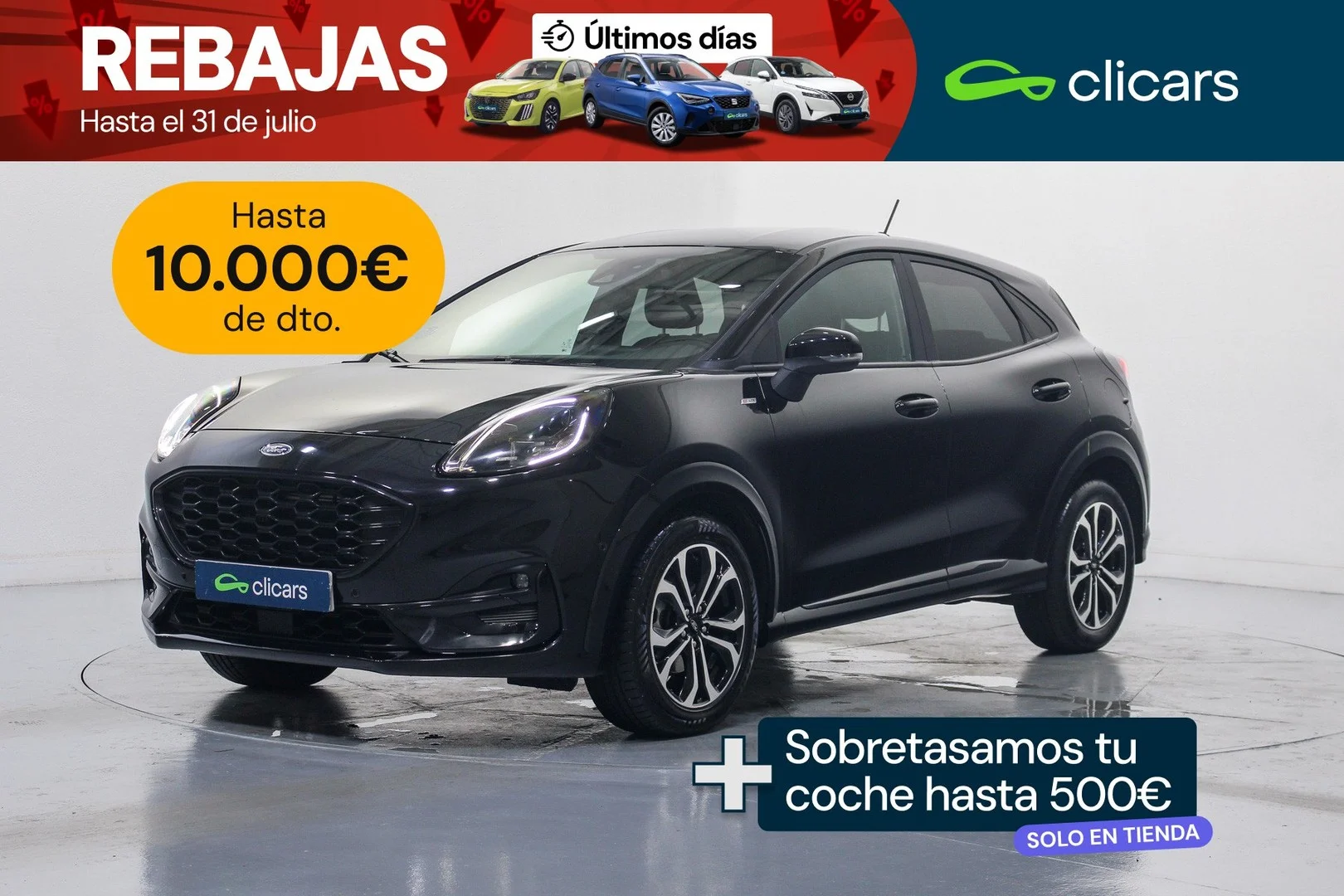 FORD Puma Puma 1.0 EcoBoost MHEV ST-Line 125