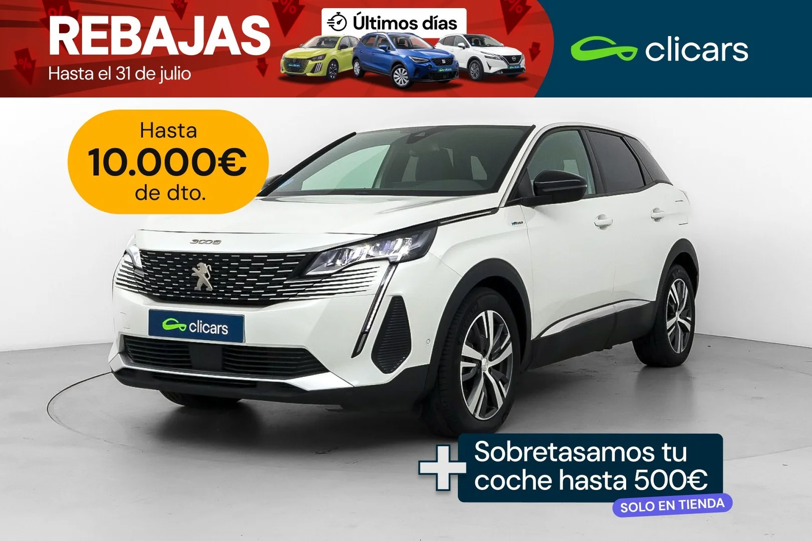 PEUGEOT 3008 SUV 3008 HYB PHEV 180 Allure Pack e-EAT8