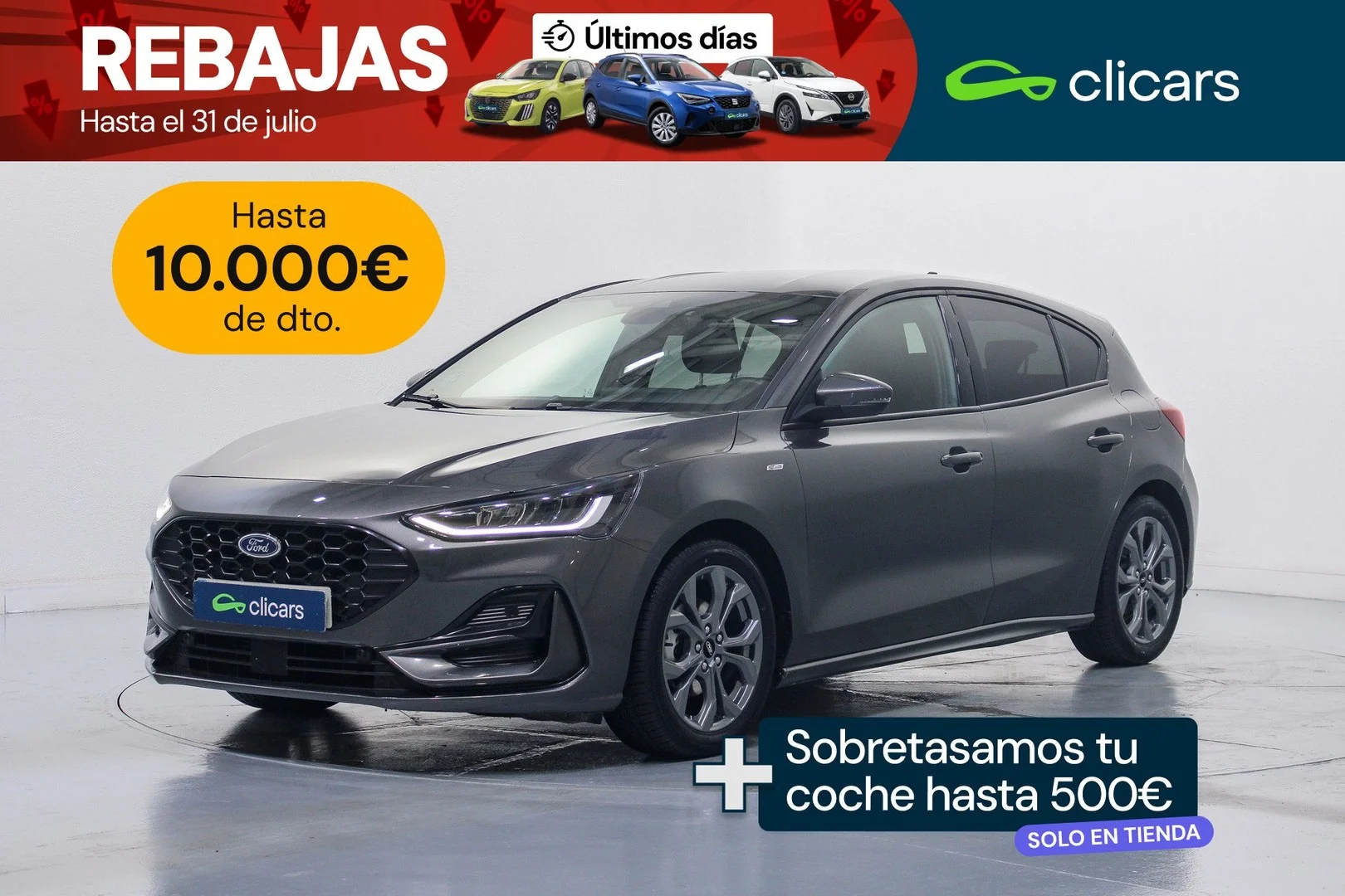 FORD Focus Focus 1.0 Ecoboost MHEV ST-Line 155