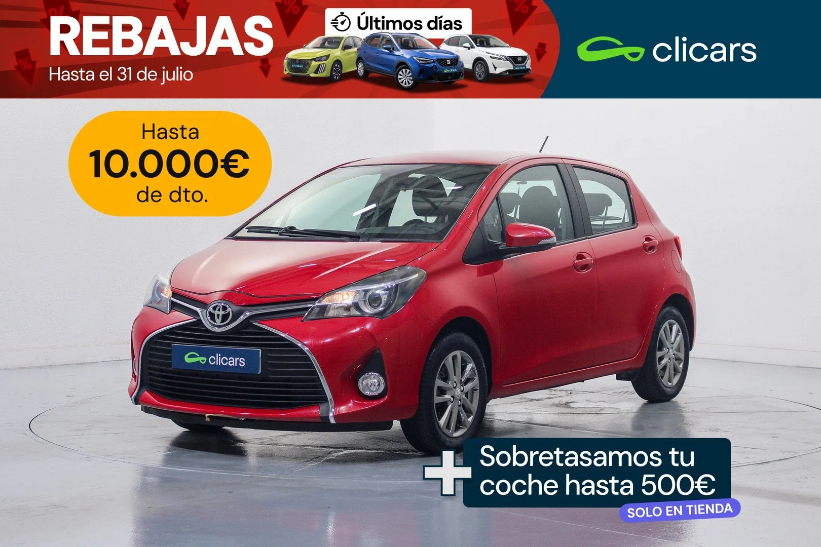 TOYOTA Yaris Yaris 1.0 Active
