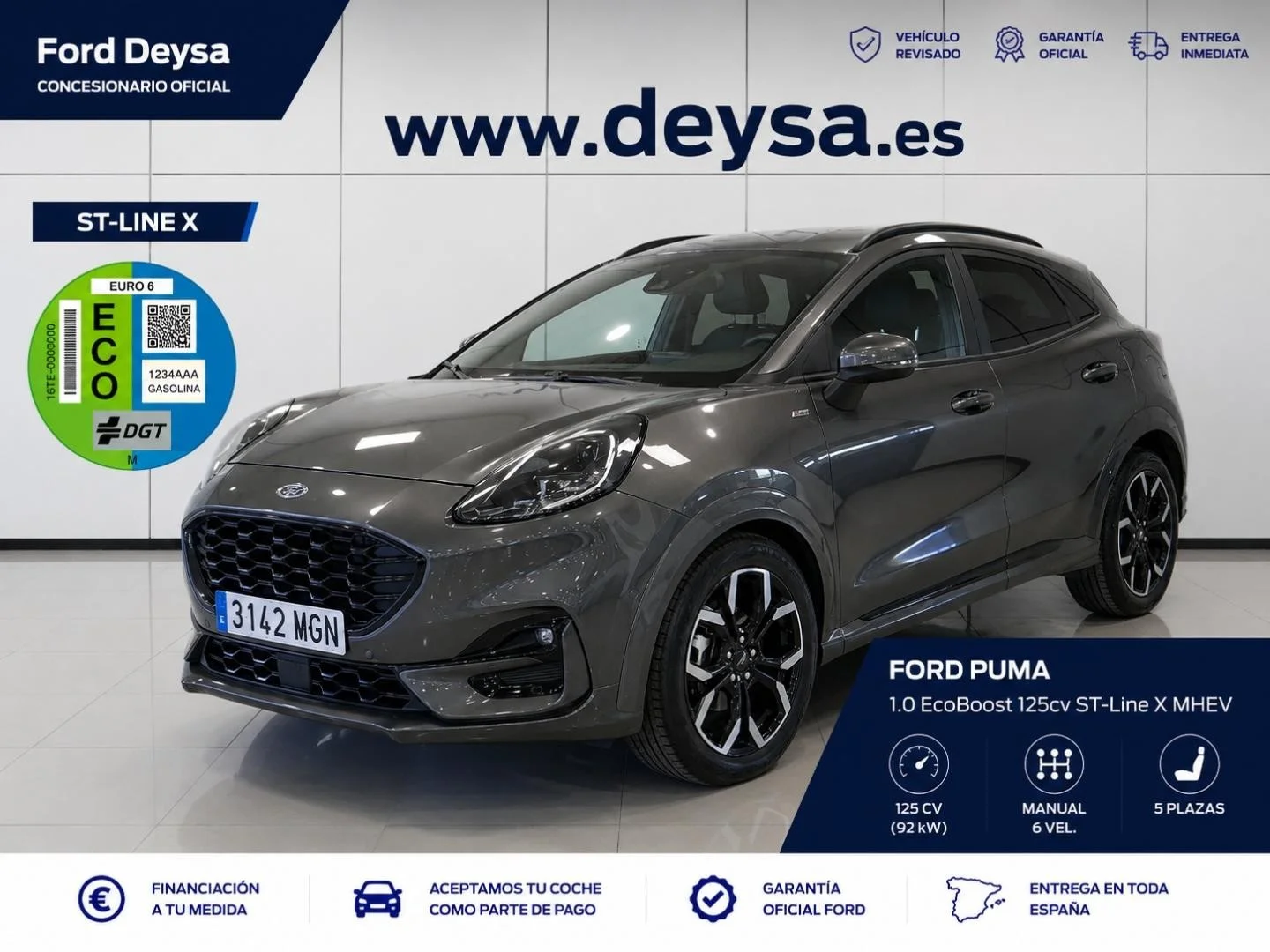 FORD Puma Puma 1.0 EcoBoost MHEV ST-Line X 125
