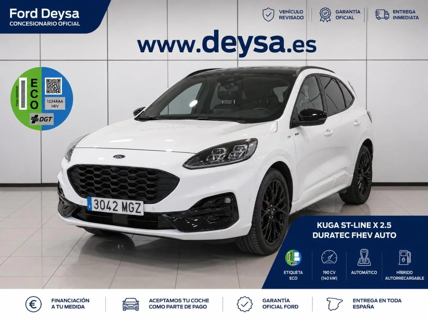 FORD Kuga ST-Line X 2.5 Duratec FHEV Auto