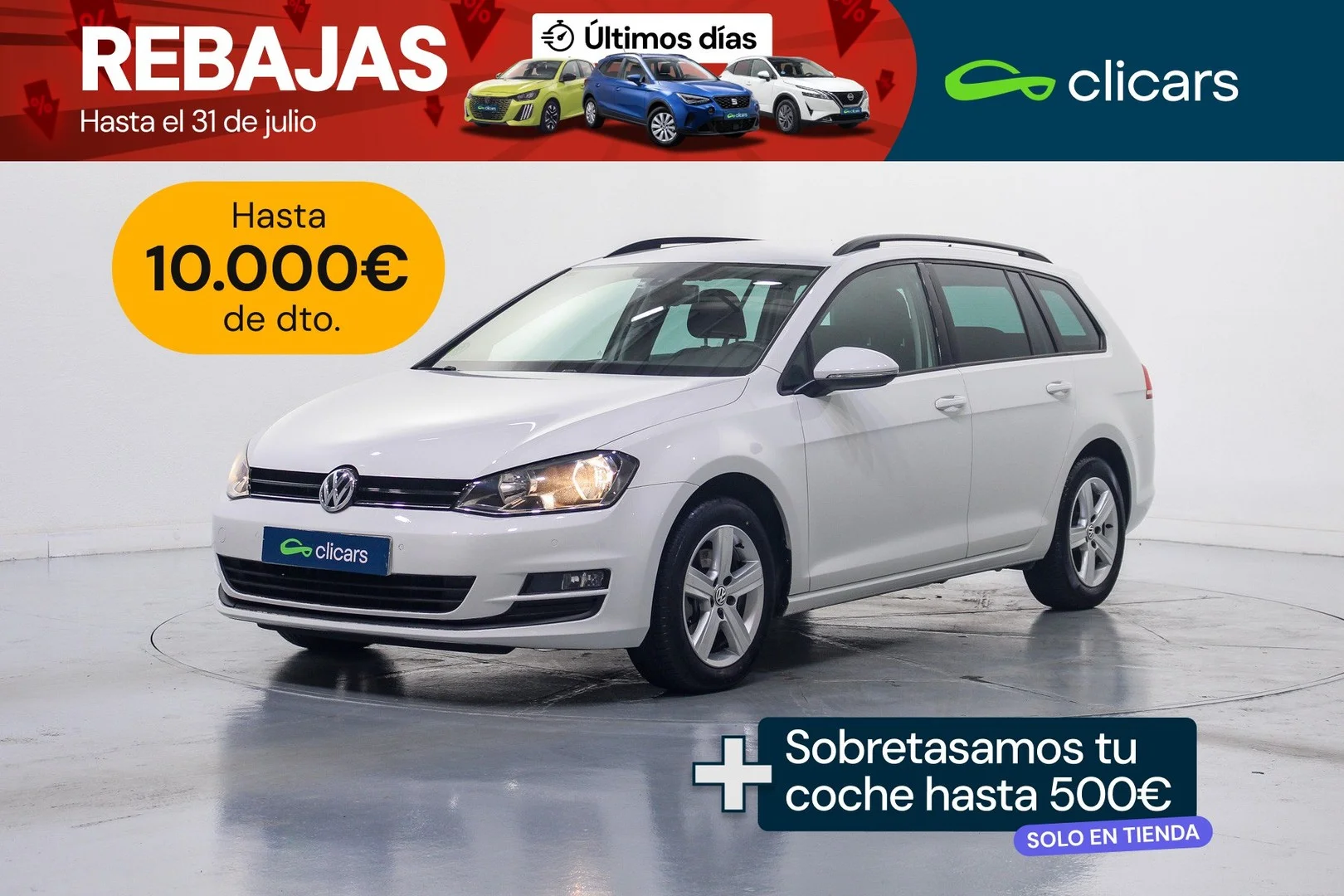VOLKSWAGEN Golf Golf Variant 1.6TDI CR BMT Advance DSG 110