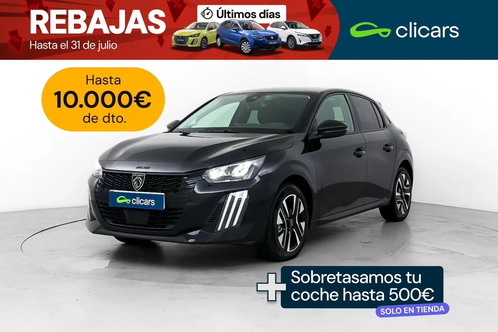 PEUGEOT 208 208 1.2 Hybrid Allure e-DCS6 100
