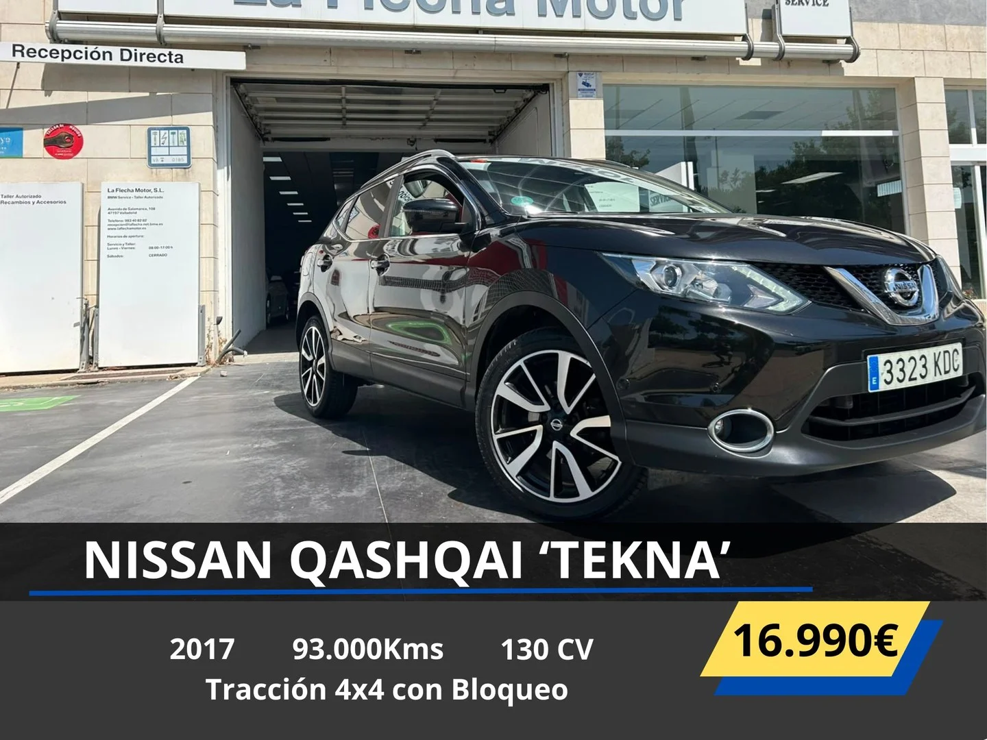 NISSAN Qashqai Qashqai 1.6dCi Tekna 4x4-i