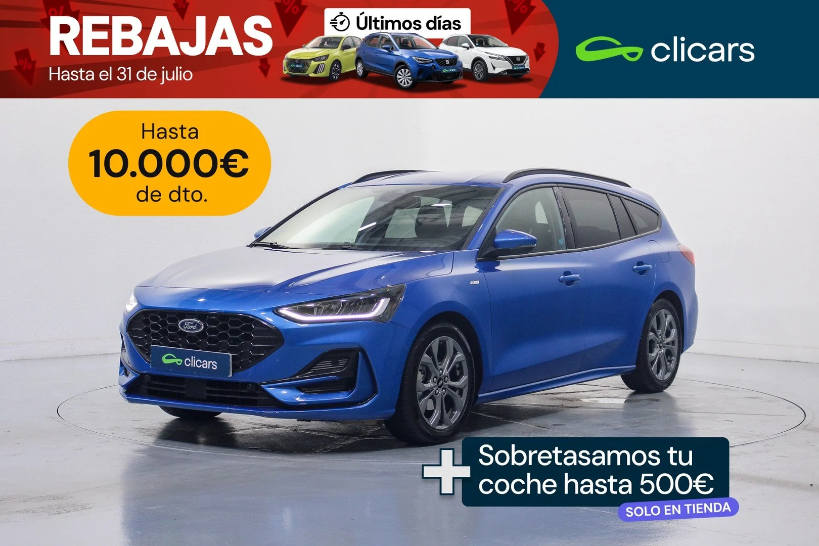 FORD Focus Focus Sportbreak 1.0 Ecoboost MHEV Active 125