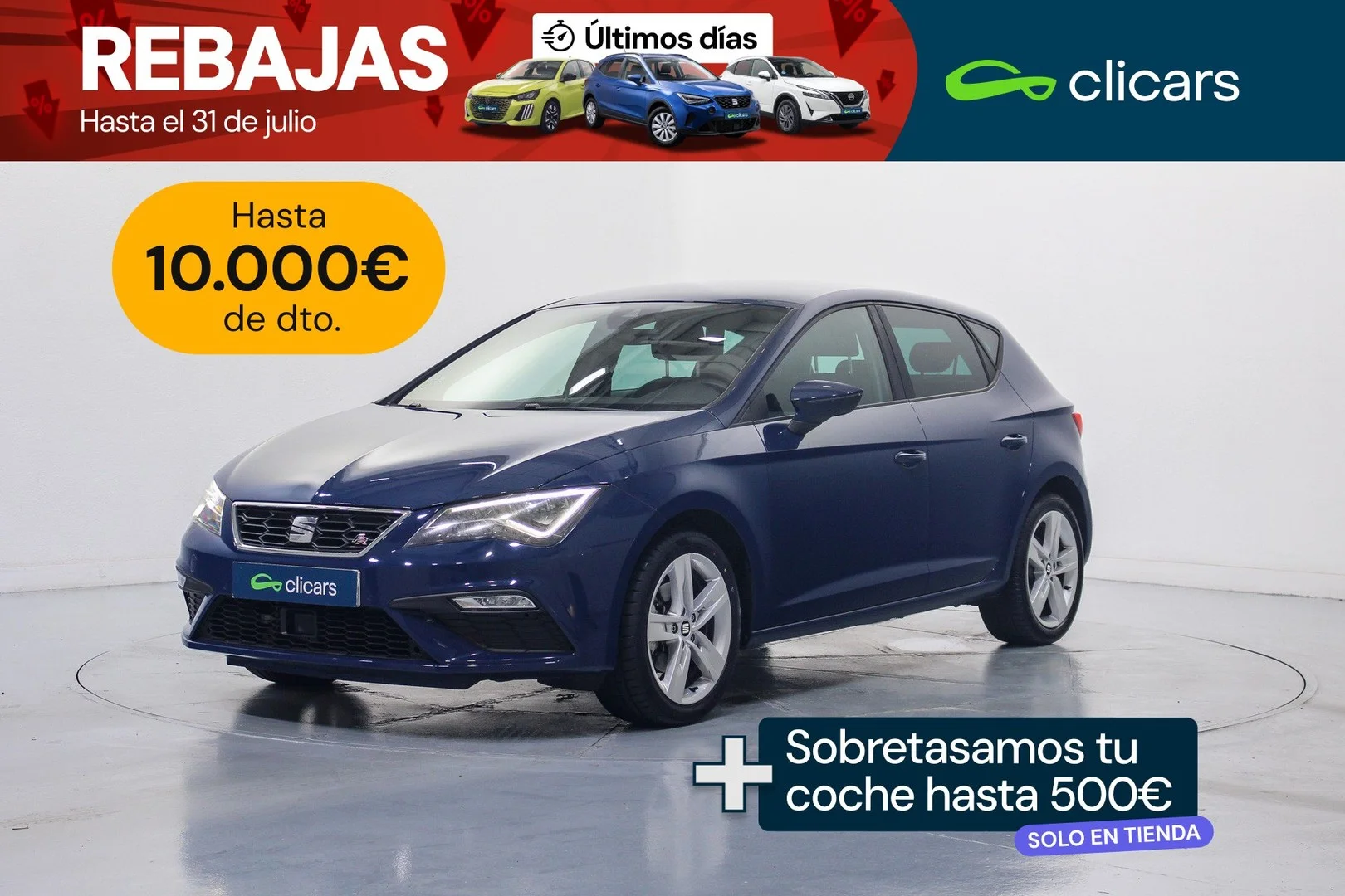 SEAT León León 1.5 TGI GNC S&S FR 130