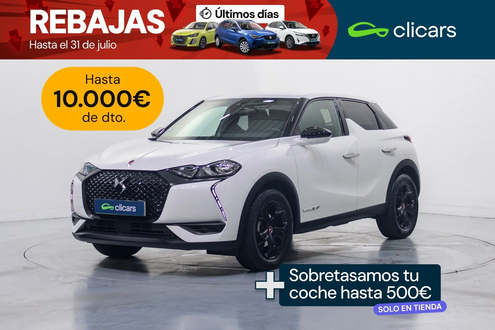 DS DS3 Crossback DS 3 Crossback Puretech Performance Line 100