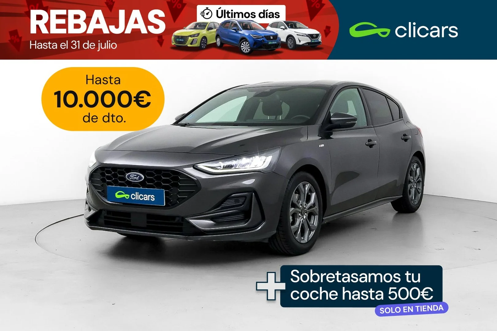 FORD Focus Focus 1.0 Ecoboost MHEV ST-Line 125
