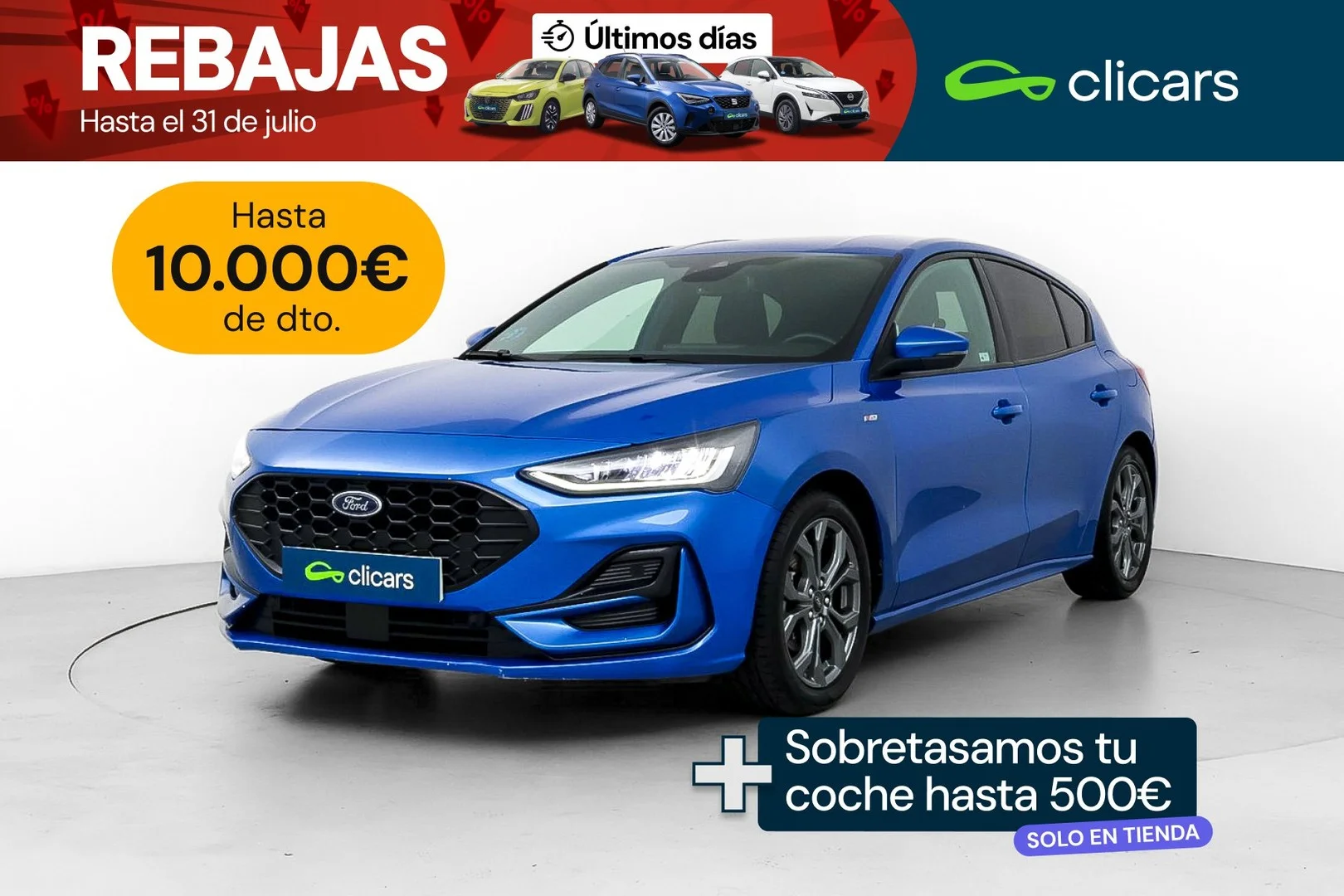 FORD Focus Focus 1.0 Ecoboost MHEV ST-Line 155