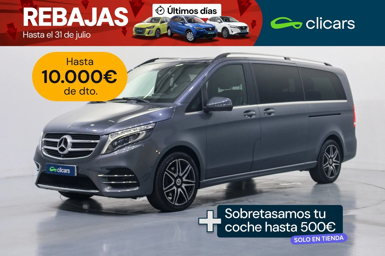 MERCEDES-BENZ Clase V V 250d Extralargo Avantgarde 7GT