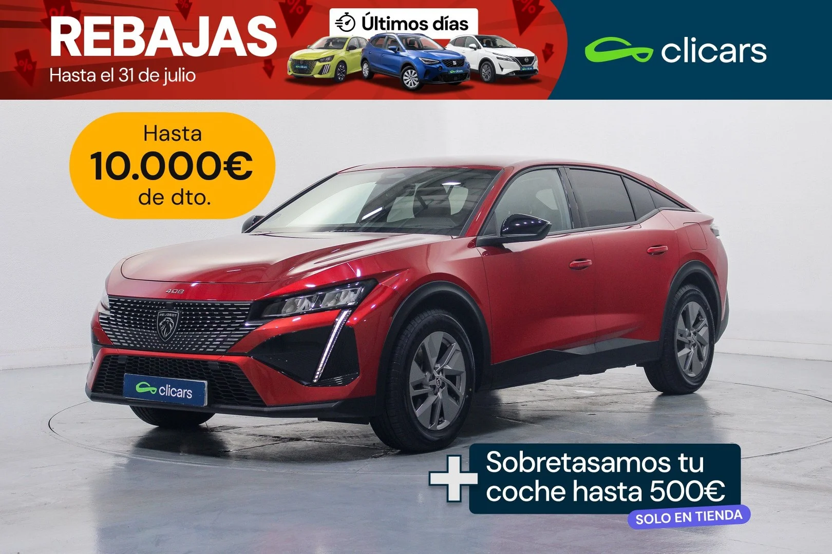 PEUGEOT 408 Hybrid 180 Allure e-EAT8