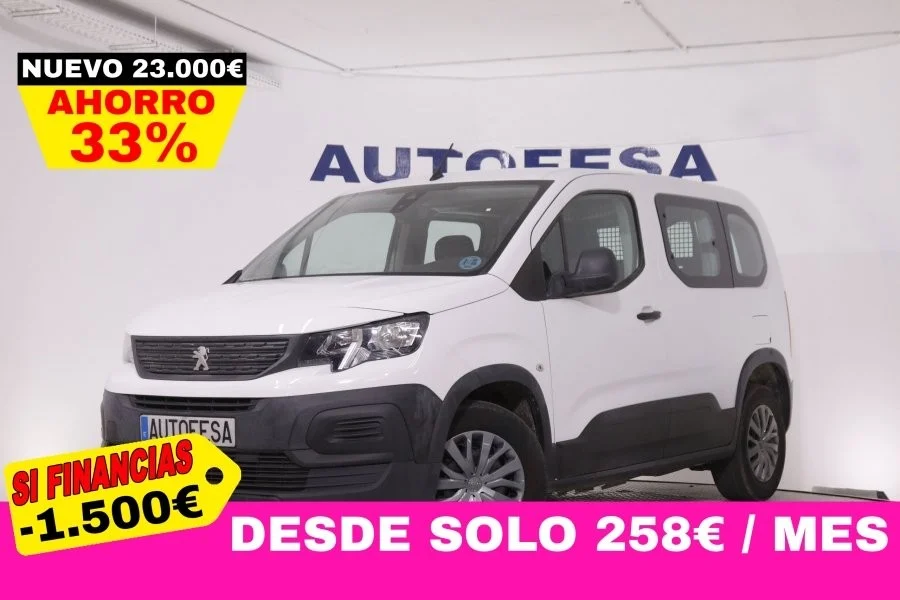 PEUGEOT Rifter 1.5 BLUEHDI ACTIVE PACK BUSSINES STANDARS 100CV 4P # IVA DEDUCIBLE,