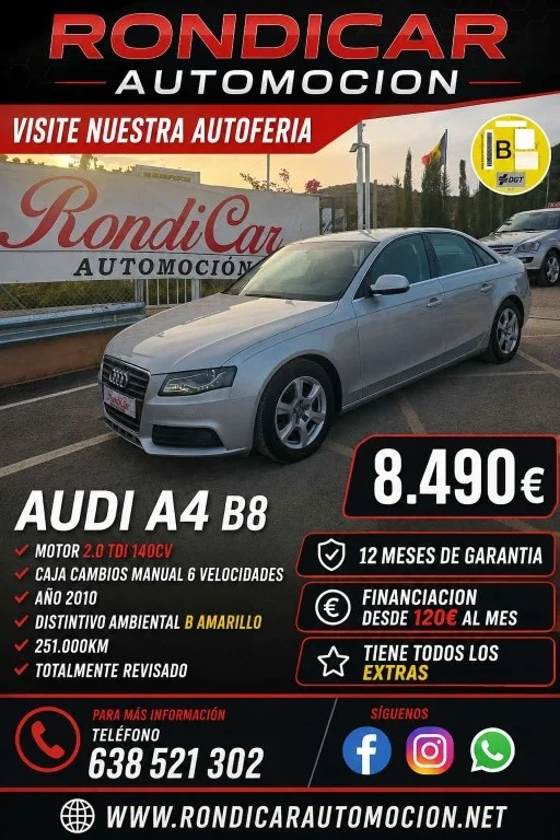 AUDI A8 AUDI A8 Familiar Manual de 5 Puertas