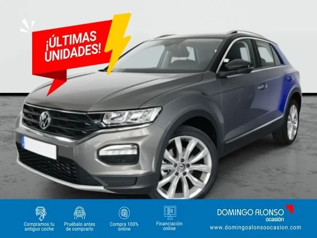 VOLKSWAGEN T-Roc Nuevo Design 1.0 TSI 81 kW (110CV) SG6 con llanta de 18" (A113CX33CO2)