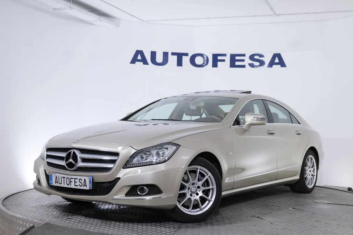 Mercedes-benz Cls 350 CLASE C CLS350 CDI AUTO 258CV 4P # CUERO, TECHO ELEC, NAVY