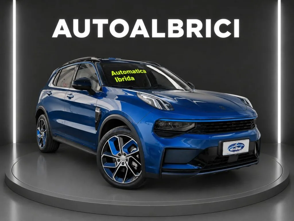 LYNK & CO 01 PHEV usato Elettrica/Benzina Blu metallizzato