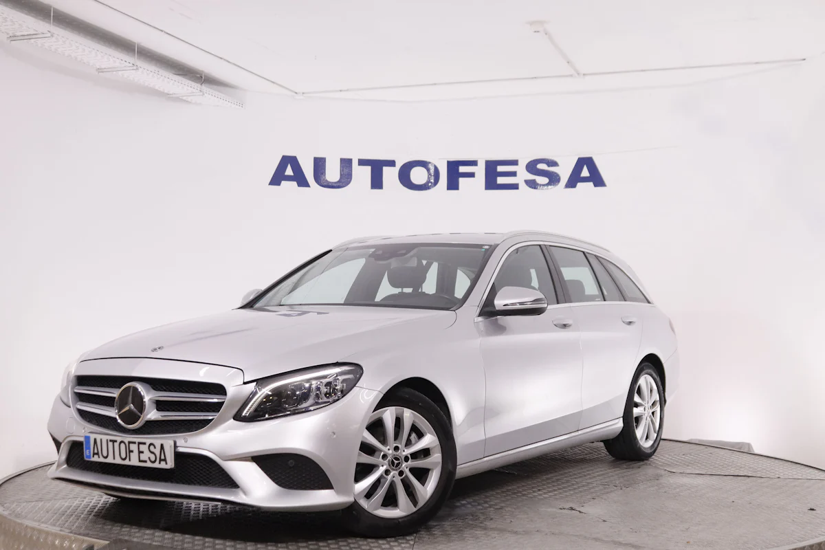 Mercedes-benz C 220 CLASE C C220D ESTATE AVANTARGE AUTO 194CV 5P # IVA DEDUCIBLE, NAVY, PARKTRONIC